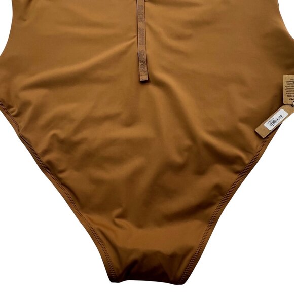 SKIMS Swim Sleeveless One Piece Almond 4X - Picture 9 of 14
